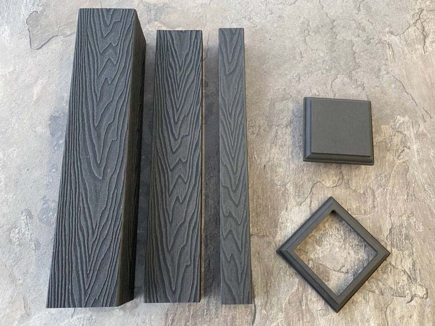 Балясина для ограждений из ДПК EasyDecking, Wood-X, Черное дерево купить в Сочи