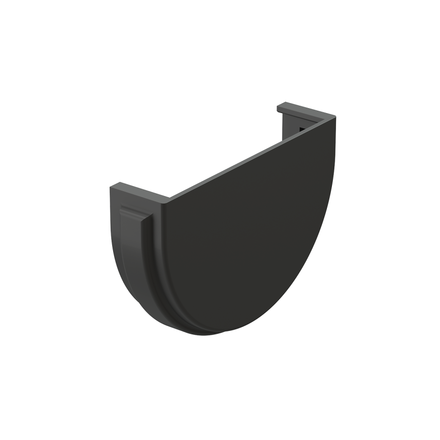 Заглушка для желоба Docke Premium, цвет графит купить в Сочи