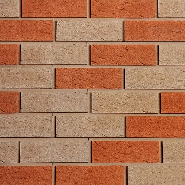 Фасадная плитка Кирисс Фасад, Трехцветный клинкерный кирпич №13. купить в Сочи