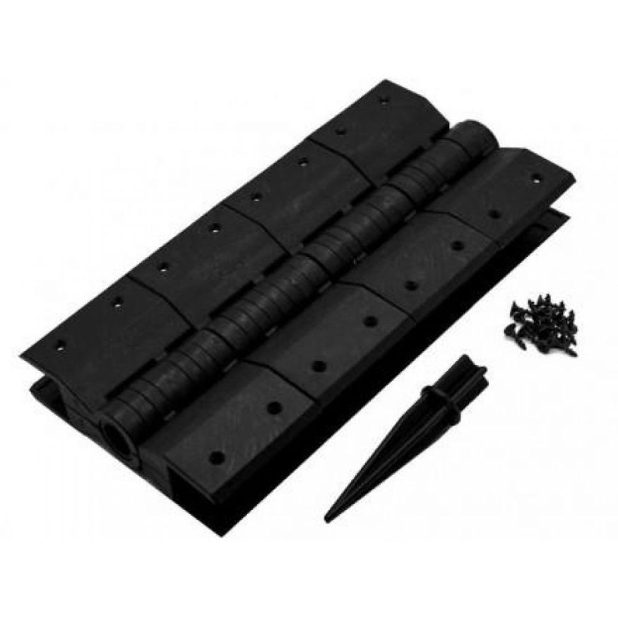 Угловой соединительный шарнир для грядок ДПК 300мм черный купить в Сочи