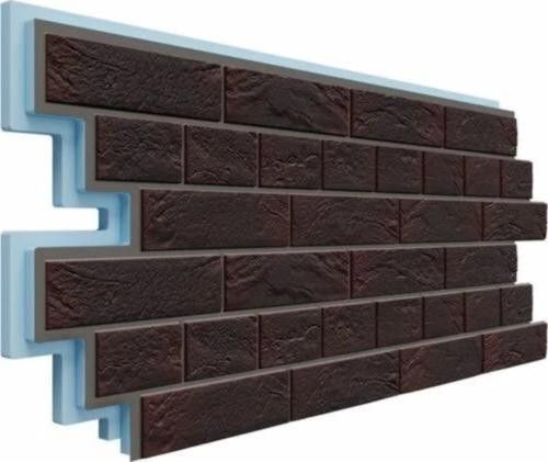 Фасадная термопанель Доломит Венецианский Кирпич 40 мм, Алтея купить в Сочи