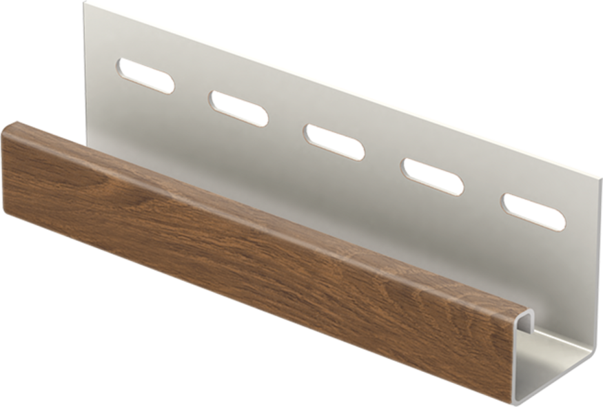 J-планка Ю-пласт, Софит PRO, Золотой дуб  купить в Сочи