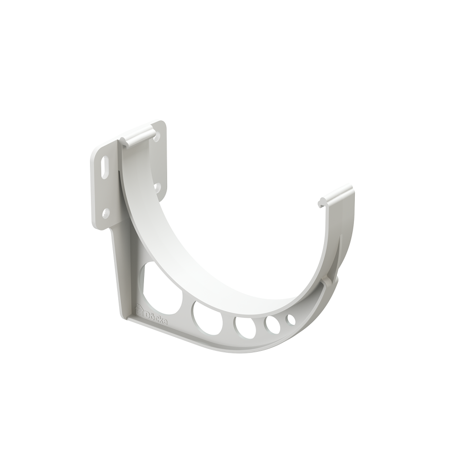 Кронштейн для желоба Docke Standard, белый цвет. купить в Сочи