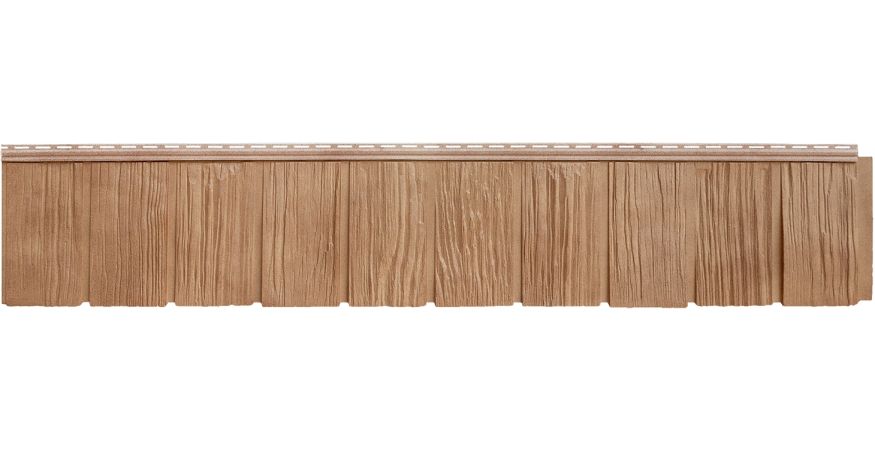 Фасадная панель Grand Line (Я Фасад), Сибирская Дранка, Янтарь купить в Сочи