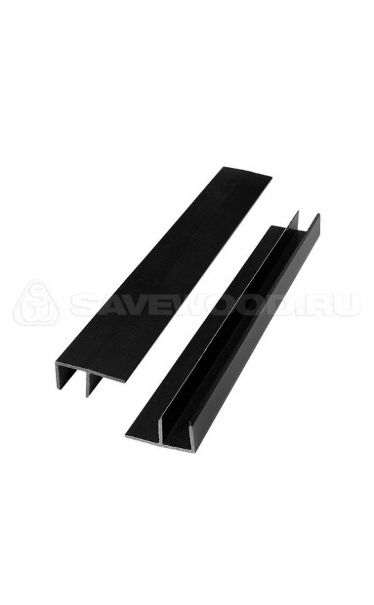 F-профиль ДПК Savewood, Черный купить в Сочи