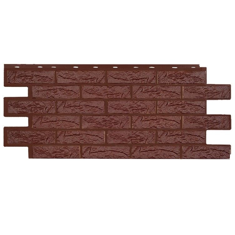 Фасадная панель T-Сайдинг, Лондон Брик Эко, Браун купить в Сочи