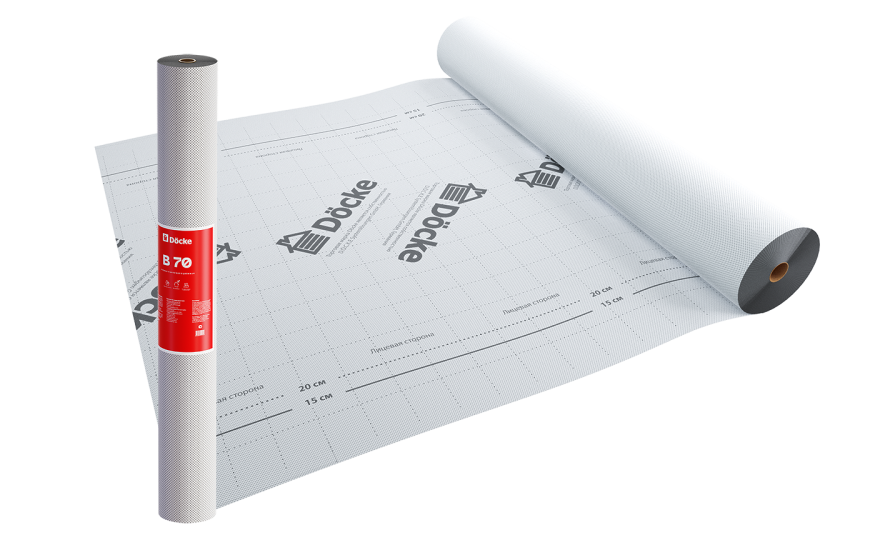 Пароизоляционная пленка B 70 Docke купить в Сочи