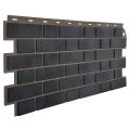 Фасадная панель FineBer, Кирпич облицовочный 3D, Мокрый асфальт купить в Сочи