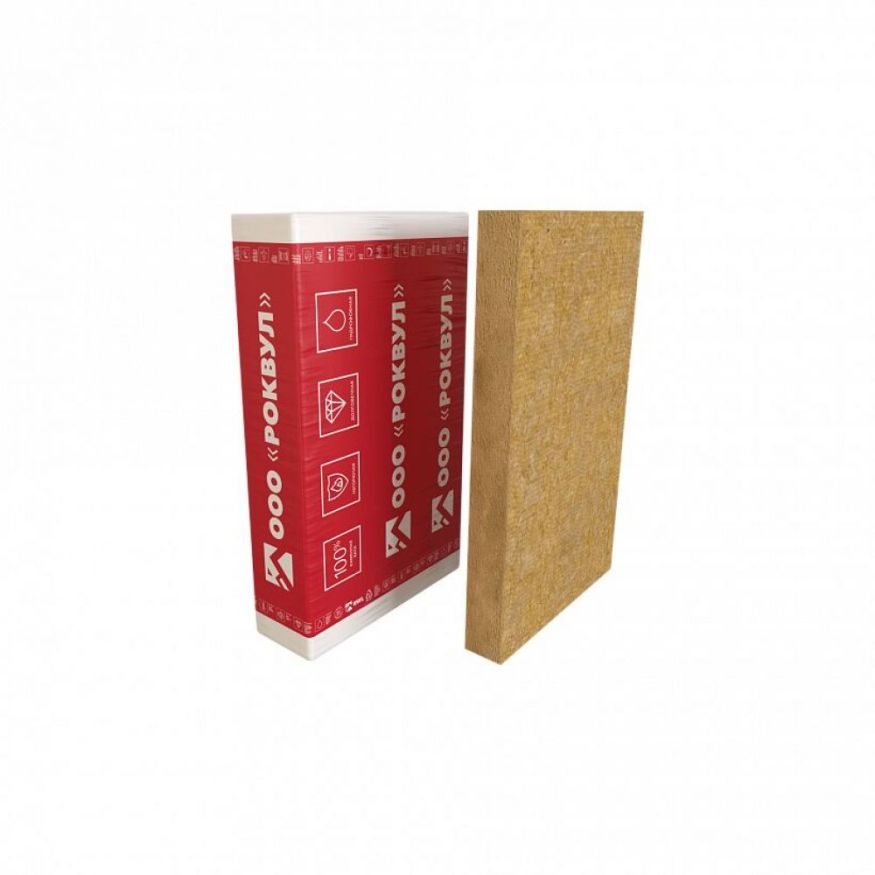 Утеплитель Rockwool ФАСАД БАТТС Оптима 50х600х1200/5шт/3.6м2/0.18м3 (36упак/палл) Rockwool купить в Сочи