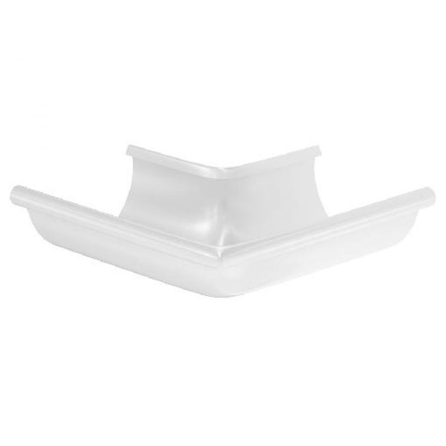 Угол желоба внешний 90°, Aquasystem, RR 20 Белый 125/90 купить в Сочи