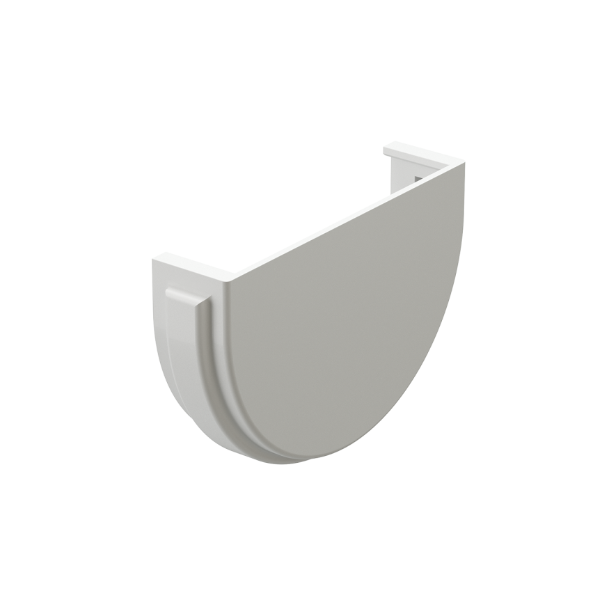 Заглушка для желоба Docke Premium, Пломбир купить в Сочи