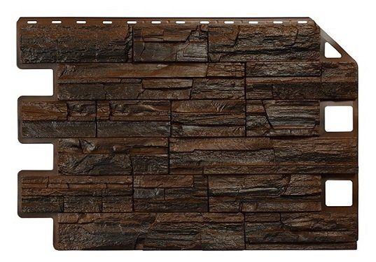 Фасадная панель Royal Stone, Скалистый камень, Монреаль купить в Сочи