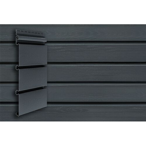 Сайдинг Архитектурный Планкен Grand Line Цвет Графит купить в Сочи
