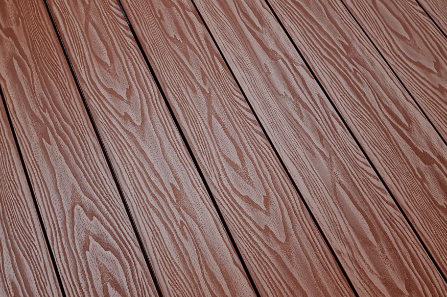 Террасная доска ДПК Terrapol Смарт 3D (пустотелая с пазом) Орех Милано купить в Сочи