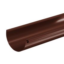 Желоб водосточный Aquasystem, RAL 8017 Коричневый 3000мм 125/90