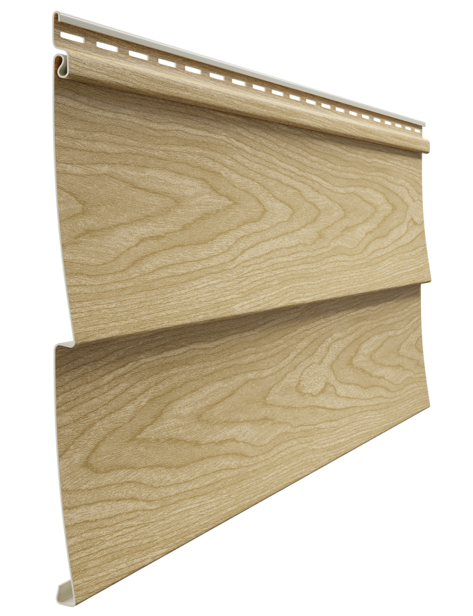 Виниловый сайдинг Docke, модель Ёлочка D5C, оттенок Спелый каштан. купить в Сочи