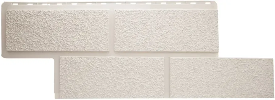 Фасадная панель Альта-Профиль Неаполь ЭКО Белый купить в Сочи