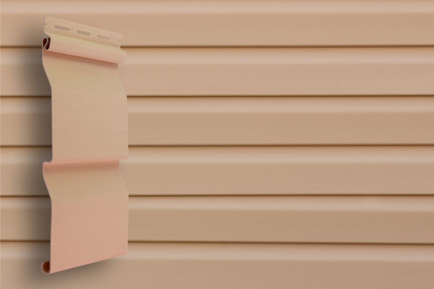 Сайдинг Grand Line, Корабельная доска, Персиковый цвет (длина 3,0 м) купить в Сочи