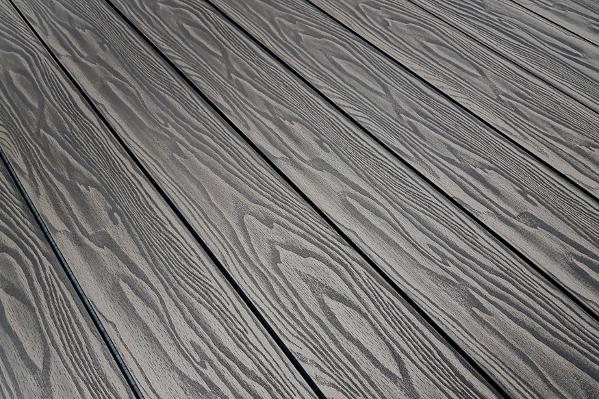 Террасная доска ДПК Terrapol Смарт 3D (пустотелая с пазом) Черное дерево купить в Сочи