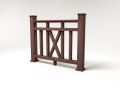 Ограждение из ДПК FG6 коричневое купить в Сочи