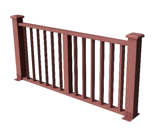 Декоративное ограждение из ДПК GRINDERDECO Бруклин мербау купить в Сочи