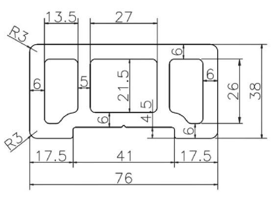Поручень ДПК Polivan DENPASAR, черный, без текстуры купить в Сочи
