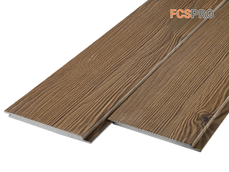 Фиброцементная панель FCSPRO Decor Wood Click Масляная лиственница купить в Сочи