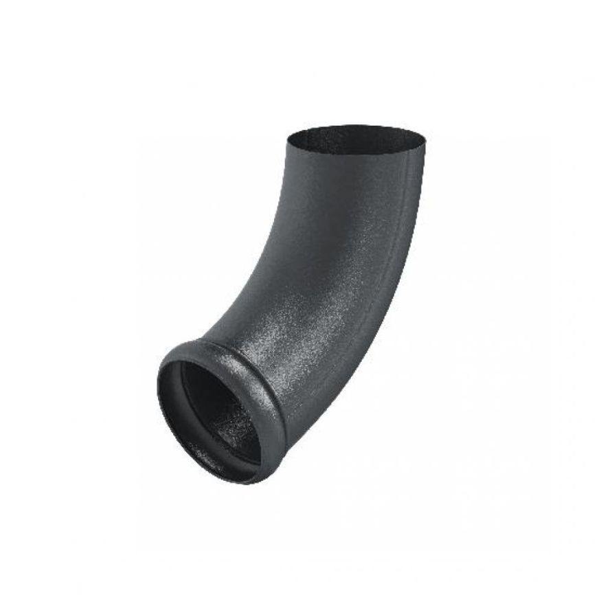 Отвод трубы декорированный Aquasystem RR 23 Маренго матовый 150/100 купить в Сочи