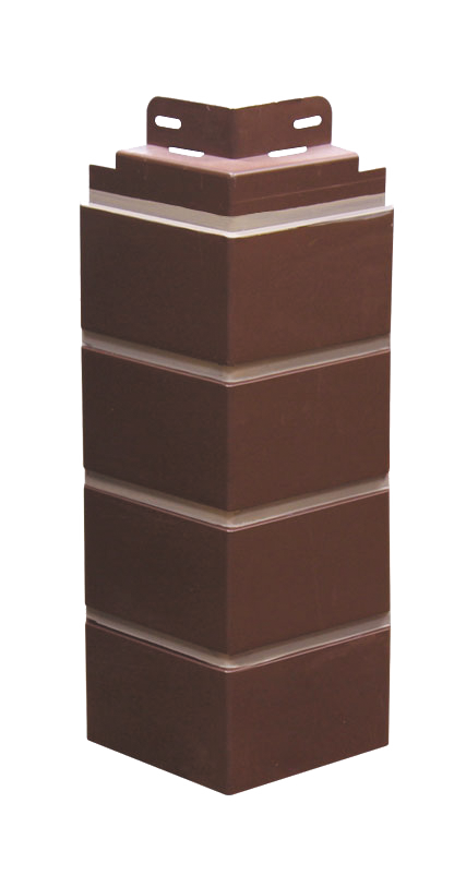 Наружный угол SteinDorf, Коричневый кирпич купить в Сочи