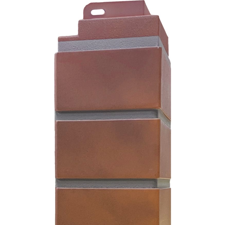 Угол наружный Кирпич облицовочный 3D, Керамический-чёрный купить в Сочи