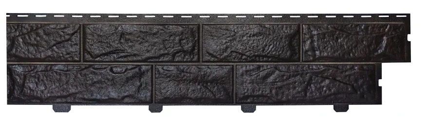 Формованный сайдинг Альта Профиль Камень вулканический, Обсидиан купить в Сочи