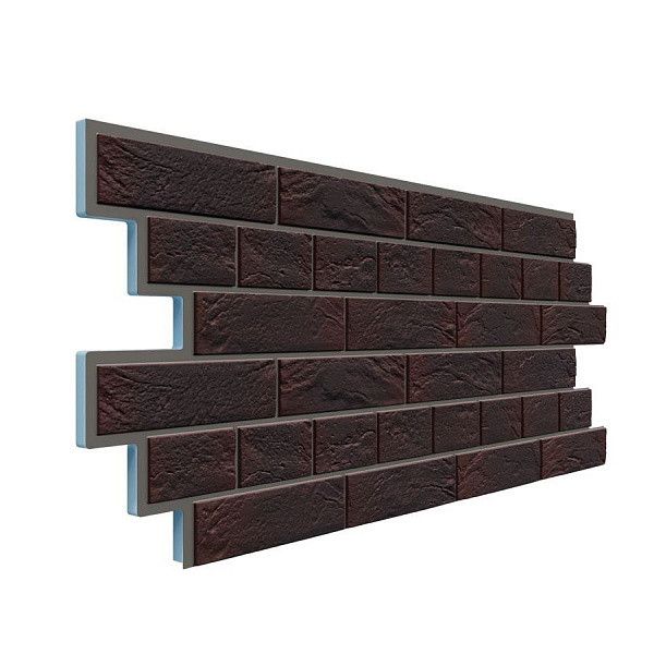 Фасадная термопанель Доломит Венецианский кирпич 20мм, Алтея купить в Сочи