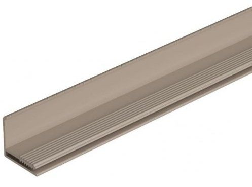 Фасадный L-профиль бежевого цвета купить в Сочи