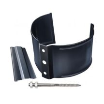 Кронштейн для трубы (на кирпич), Grand Line, Серый (RAL 7024)