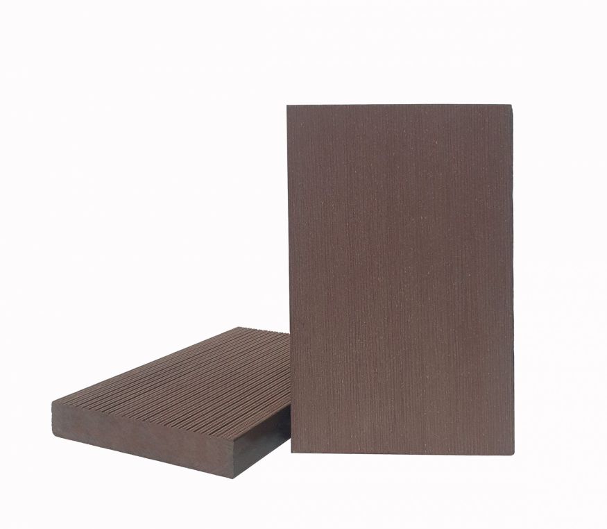 Террасная доска ДПК Terrapol Смарт (Полнотелая без паза) Орех Милано купить в Сочи