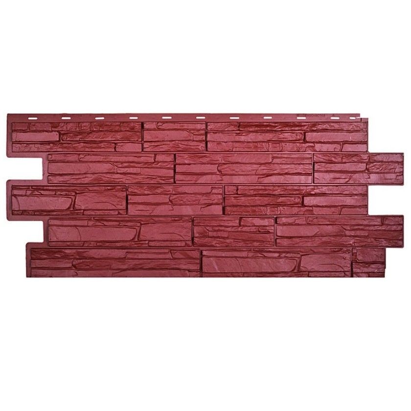 Фасадная панель T-Сайдинг, Альпийская Сказка, Красный купить в Сочи