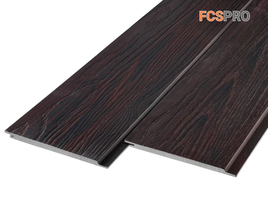 Фиброцементная панель FCSPRO Decor Wood Click Обожженное дерево купить в Сочи