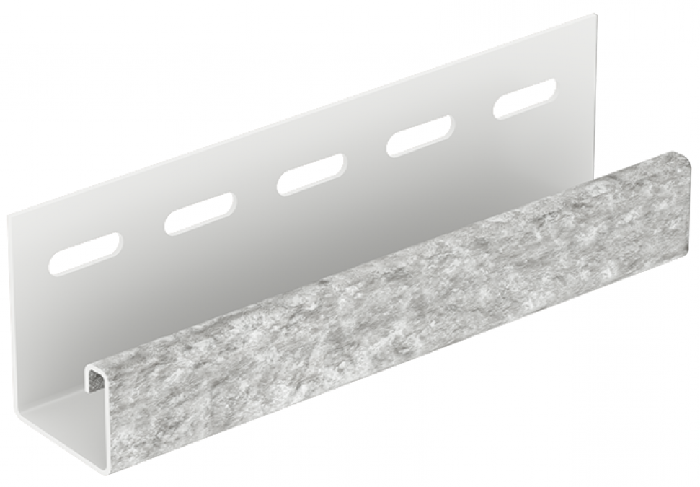 J-планка Ю-Пласт Стон Хаус Кварцит, Светло-Серый купить в Сочи