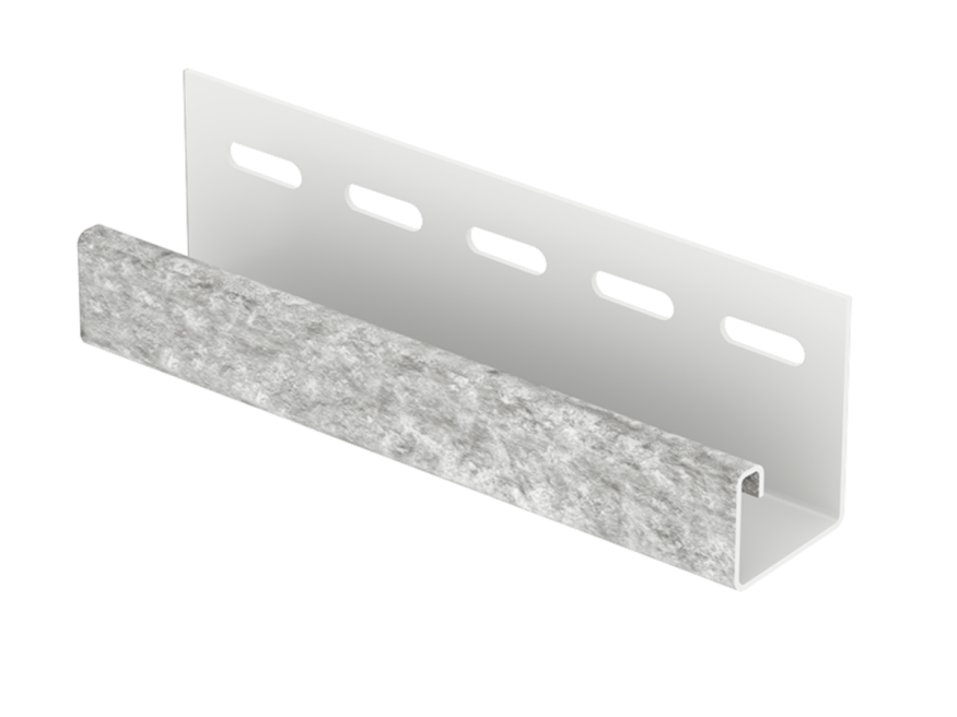 J-планка Ю-Пласт Стон Хаус Кварцит, Светло-Серый купить в Сочи