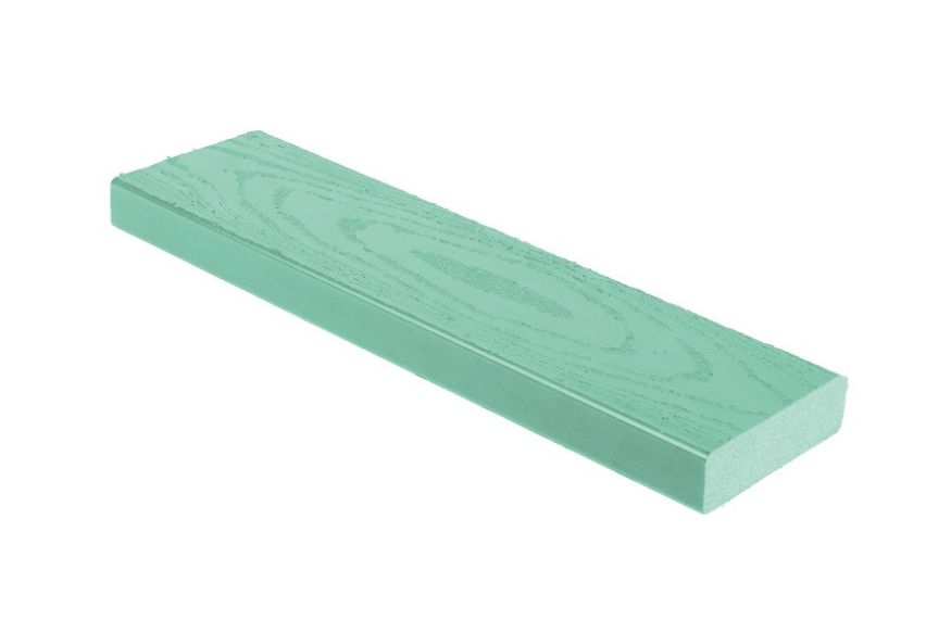 Брус скамейный ДПК АЙ-ТЕХПЛАСТ зеленого цвета. купить в Сочи