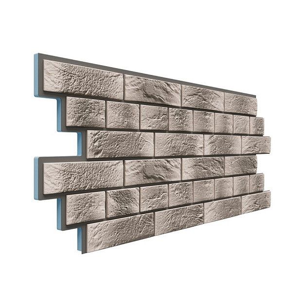 Фасадная термопанель Доломит Венецианский кирпич 20мм, Радос купить в Сочи