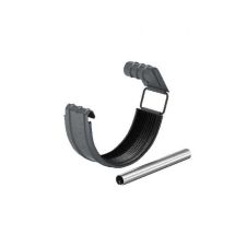 Соединитель желоба с резиновым уплотнителем Aquasystem, RR 23 Маренго матовый 150/100