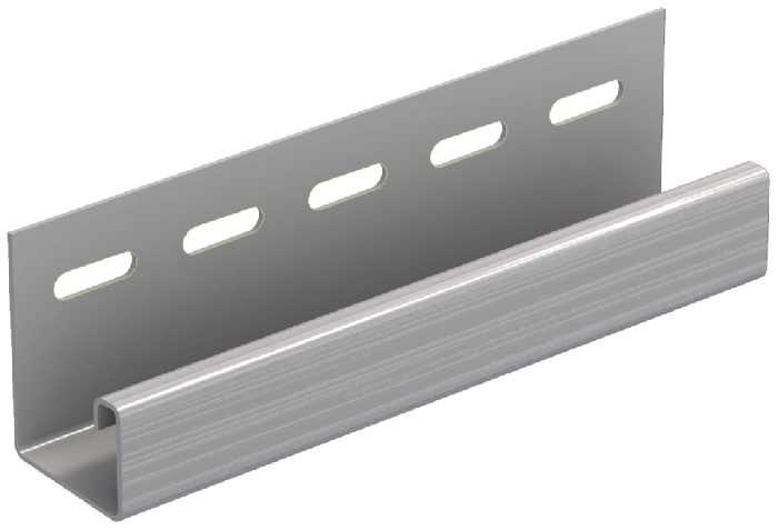 J-планка Ю-пласт, Классик, Серый купить в Сочи