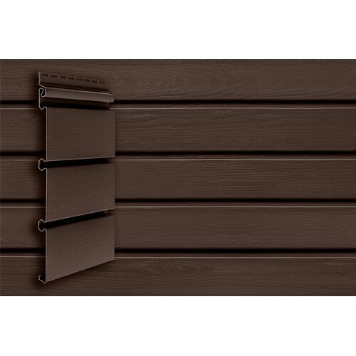 Сайдинг Архитектурный Планкен Grand Line Цвет Темный Дуб купить в Сочи