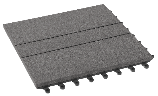 Модульный паркет ДПК GRINDERDECO Комфорт 1 Цвет: Серый базальт купить в Сочи