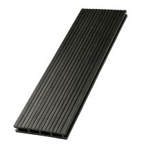 Террасная доска ДПК NanoWood New 3D тиснение + вельвет Графит