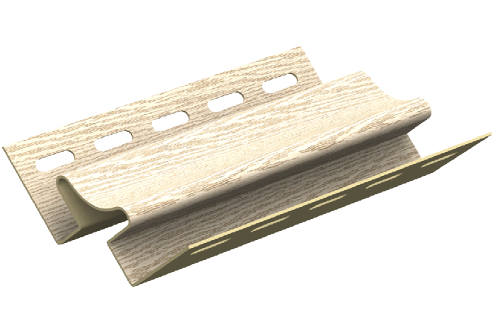 Внутренний угол Ю-Пласт, Timberblock Ясень, Золотистый оттенок купить в Сочи