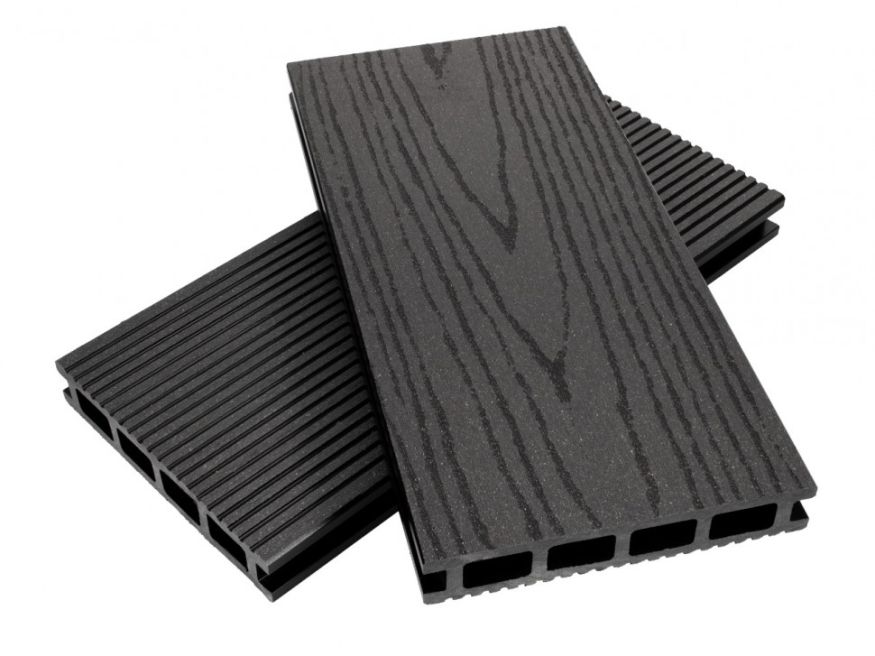 Террасная доска ДПК NanoWood ECO Max Антрацит купить в Сочи