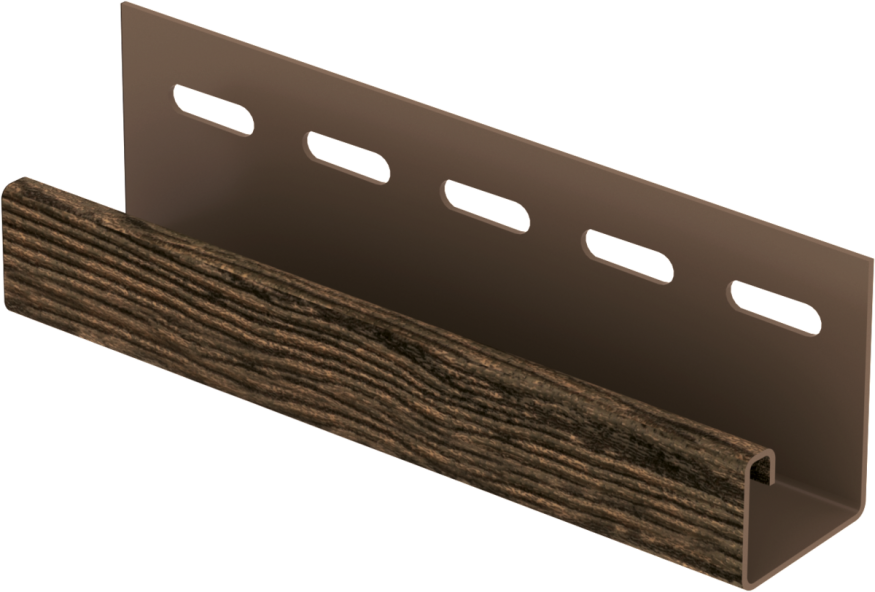 J-планка Ю-Пласт, Hokla S-Lock Щепа, Каштановый купить в Сочи