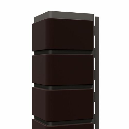 Угол наружный Доломит, Кирпич, Коричневый  купить в Сочи